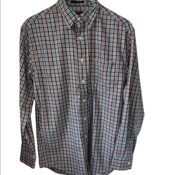 Pendleton Mens Long Sleeve Plaid Button Down Shirt Size S 100% Cotton Multi-Colo - Picture 1 of 11